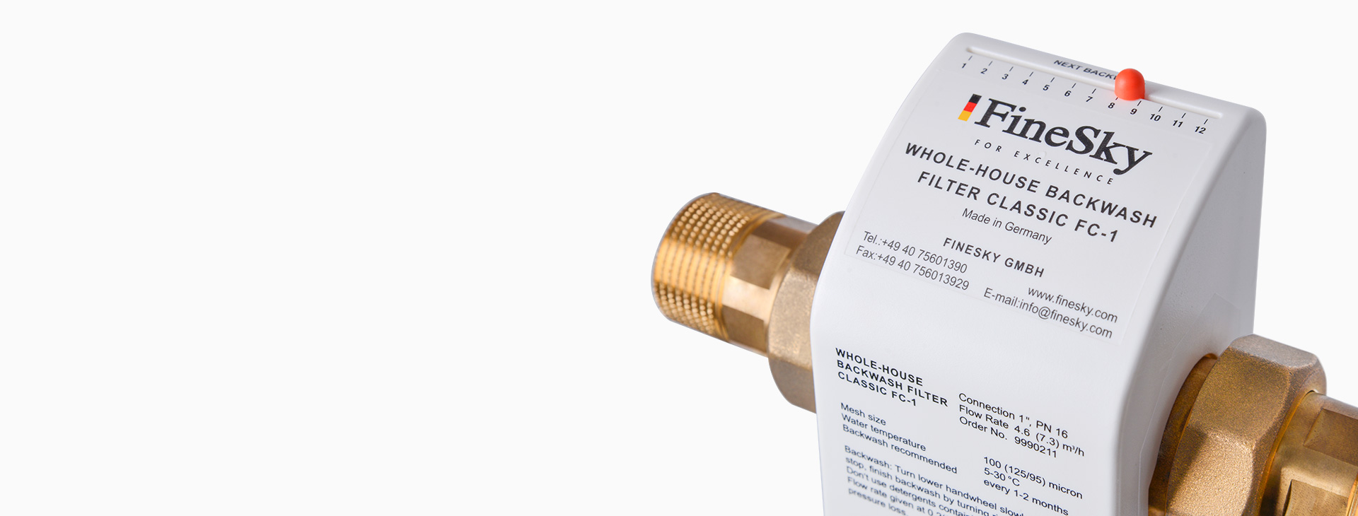 <h4>守護(hù)全屋涉水家電<br></h4>
<p>前置過(guò)濾器安裝在自來(lái)水入戶處，從源頭改善家庭供水系統(tǒng)，防止雜質(zhì)堵塞，延長(zhǎng)涉水家電使用壽命。</p>