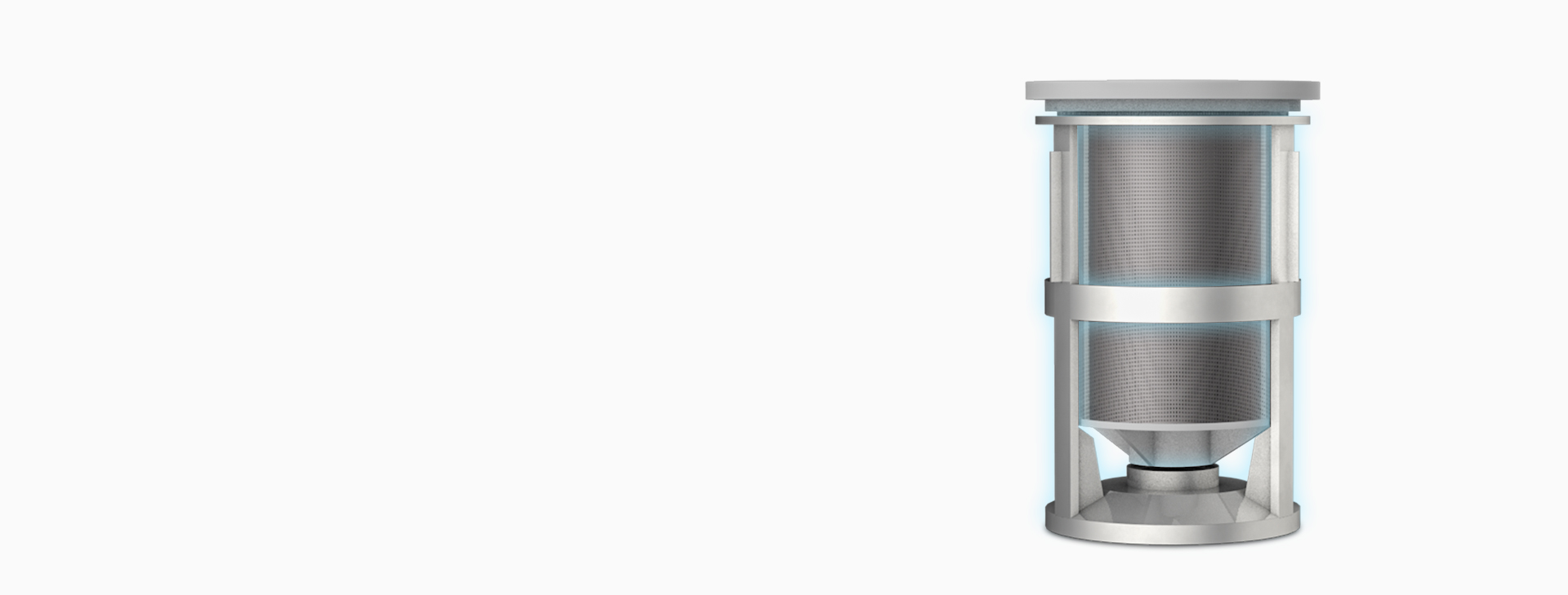 <h4>100μm過濾<br>載銀離子清潔刮條</h4>
<p>德國DIN-EN13443標準，具有反沖洗功能，過濾孔徑在90-110μm，毫不影響全屋水壓及流量。</p>